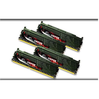 G.Skill 32GB DDR3-2400 (4 x 8GB, 2400 MHz, DDR3-RAM, DIMM), RAM G.Skill 32GB DDR3-2400 (4 x 8GB, 2400 MHz, DDR3-RAM, DIMM), RAM