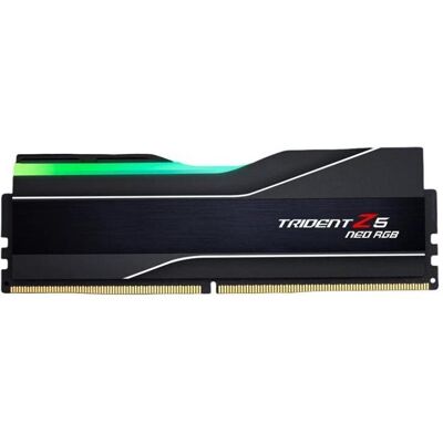 G.Skill RAM Gskill D5 5600 32GB C46 Trident Z5 NEO RGB (1 x 32GB, 5600 MHz, DDR5-RAM), RAM, Mehrfarbig G.Skill RAM Gskill D5 5600 32GB C46 Trident Z5 NEO RGB (1 x 32GB, 5600 MHz, DDR5-RAM), RAM, Mehrfarbig