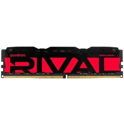 Goodram Pamięć DDR4 Rival Radiant 32GB (1*32)/3200 CL16 czerwona (1 x 32GB, 3200 MHz, DDR4-RAM, DIMM), RAM, Rot Goodram Pamięć DDR4 Rival Radiant 32GB (1*32)/3200 CL16 czerwona (1 x 32GB, 3200 MHz, DDR4-RAM, DIMM), RAM, Rot