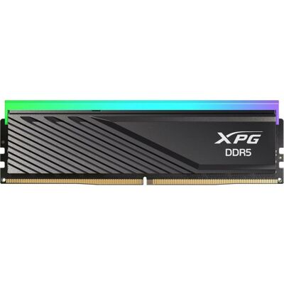 Adata DDR5 16GB 5600-46 XPG Lancer Blade RGB black (1 x 16GB, 5600 MHz, DDR5-RAM, DIMM), RAM, Schwarz Adata DDR5 16GB 5600-46 XPG Lancer Blade RGB black (1 x 16GB, 5600 MHz, DDR5-RAM, DIMM), RAM, Schwarz