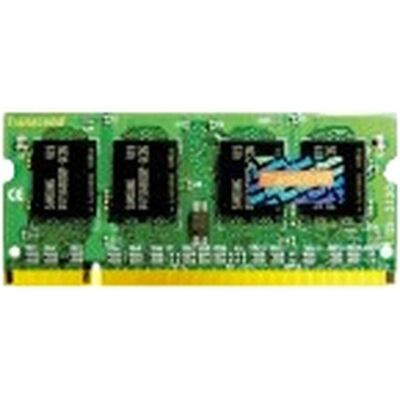 Transcend 1GB DDR2 667 CL5 soDIMM (1 x 1GB, 667 MHz, DDR2-RAM, SO-DIMM), RAM Transcend 1GB DDR2 667 CL5 soDIMM (1 x 1GB, 667 MHz, DDR2-RAM, SO-DIMM), RAM