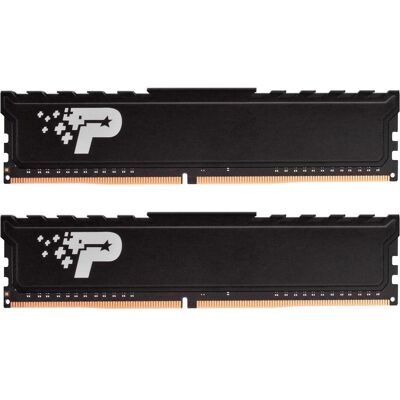Patriot Signature Premium PSP416G3200KH1 Speichermodul GB DDR4 (2 x 8GB, 3200 MHz, DDR4-RAM, DIMM), RAM, Schwarz Patriot Signature Premium PSP416G3200KH1 Speichermodul GB DDR4 (2 x 8GB, 3200 MHz, DDR4-RAM, DIMM), RAM, Schwarz