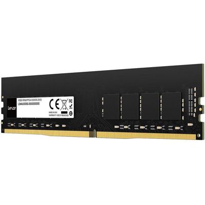 Lexar 16GB 3200MHz CL22 DDR4 UDIMM (1 x 16GB, 3200 MHz, DDR4-RAM, U-DIMM), RAM, Schwarz Lexar 16GB 3200MHz CL22 DDR4 UDIMM (1 x 16GB, 3200 MHz, DDR4-RAM, U-DIMM), RAM, Schwarz