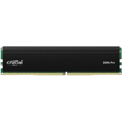Crucial 32 GB DDR4-RAM PC3200 PRO Gaming 1x32GB TRAY (1 x 32GB, 3200 MHz, DDR4-RAM, DIMM), RAM, Grün Crucial 32 GB DDR4-RAM PC3200 PRO Gaming 1x32GB TRAY (1 x 32GB, 3200 MHz, DDR4-RAM, DIMM), RAM, Grün