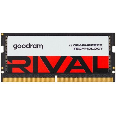 Goodram SODIMM DDR5 32GB 5600MHz CL40 DR RIVAL (1 x 32GB, 5600 MHz, DDR5-RAM, SO-DIMM), RAM, Rot Goodram SODIMM DDR5 32GB 5600MHz CL40 DR RIVAL (1 x 32GB, 5600 MHz, DDR5-RAM, SO-DIMM), RAM, Rot
