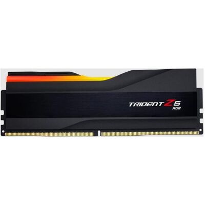 G.Skill RAM Gskill D5 6000 24GB C40 TridentZ Z5 RGB (1 x 24GB, 6000 MHz, DDR5-RAM, DIMM), RAM, Schwarz G.Skill RAM Gskill D5 6000 24GB C40 TridentZ Z5 RGB (1 x 24GB, 6000 MHz, DDR5-RAM, DIMM), RAM, Schwarz