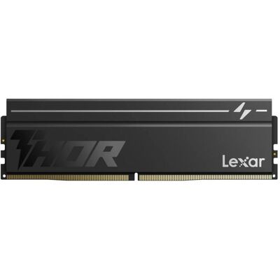 Lexar Memory DDR5 THOR 2.0 32GB (216) /6000 CL40 Schwarz (2 x 16GB, 6000 MHz, DDR5-RAM, DIMM), RAM, Schwarz Lexar Memory DDR5 THOR 2.0 32GB (216) /6000 CL40 Schwarz (2 x 16GB, 6000 MHz, DDR5-RAM, DIMM), RAM, Schwarz