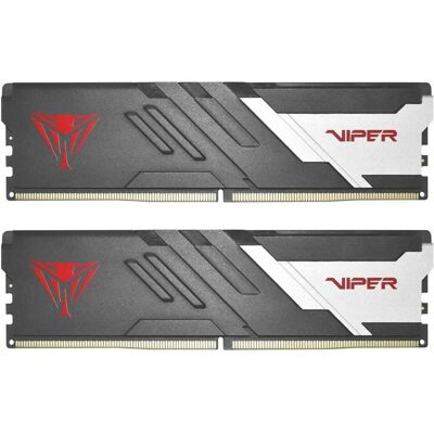Patriot DDR5 PC6400 48GB 2x24 Viper Venom CL30 (2 x 24GB, 6400 MHz, DDR5-RAM), RAM, Schwarz, Weiss Patriot DDR5 PC6400 48GB 2x24 Viper Venom CL30 (2 x 24GB, 6400 MHz, DDR5-RAM), RAM, Schwarz, Weiss
