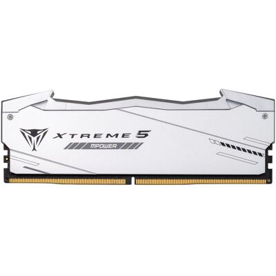Patriot D548GB 6400-32 Viper Xtreme 5 MPower RGB K2 PAT (PVXR548G64C32KM) (2 x 24GB, 6400 MHz, DDR5-RAM, DIMM), RAM, Silber, Schwarz Patriot D548GB 6400-32 Viper Xtreme 5 MPower RGB K2 PAT (PVXR548G64C32KM) (2 x 24GB, 6400 MHz, DDR5-RAM, DIMM), RAM, Silber, Schwarz