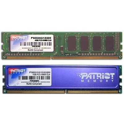 Patriot Signature (1 x 4GB, 1333 MHz, DDR3-RAM, DIMM), RAM, Grün Patriot Signature (1 x 4GB, 1333 MHz, DDR3-RAM, DIMM), RAM, Grün
