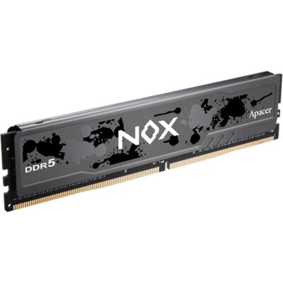 Apacer Arbeitsspeicher DDR5 16 GB (1x16 GB) 5600 MHz 1,25 V Schwarz (1 x 16GB, 5600 MHz, DDR5-RAM, DIMM), RAM, Schwarz Apacer Arbeitsspeicher DDR5 16 GB (1x16 GB) 5600 MHz 1,25 V Schwarz (1 x 16GB, 5600 MHz, DDR5-RAM, DIMM), RAM, Schwarz