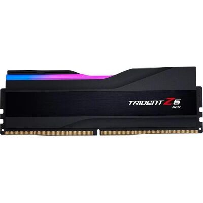G.Skill RAM Gskill D5 5200 32GB C40 TridentZ Z5 RGB (1 x 32GB, 5200 MHz, DDR5-RAM, DIMM), RAM, Schwarz G.Skill RAM Gskill D5 5200 32GB C40 TridentZ Z5 RGB (1 x 32GB, 5200 MHz, DDR5-RAM, DIMM), RAM, Schwarz