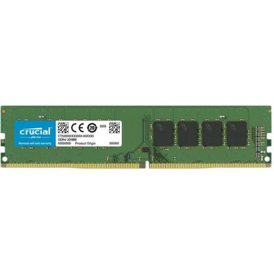 Crucial Desktop Memory (1 x 8GB, 3200 MHz, DDR4-RAM), RAM, Grün Crucial Desktop Memory (1 x 8GB, 3200 MHz, DDR4-RAM), RAM, Grün