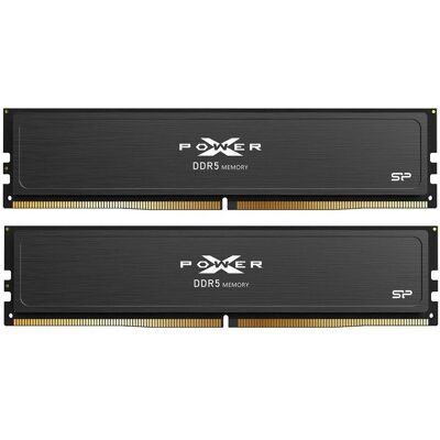 Silicon Power XPOWER Pulse Gaming (2 x 16GB, 6000 MHz, DDR5-RAM, DIMM), RAM, Schwarz Silicon Power XPOWER Pulse Gaming (2 x 16GB, 6000 MHz, DDR5-RAM, DIMM), RAM, Schwarz