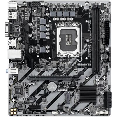 Gigabyte H810M S2H (LGA 1851, Socket S1, Intel H810, mATX), Mainboard Gigabyte H810M S2H (LGA 1851, Socket S1, Intel H810, mATX), Mainboard