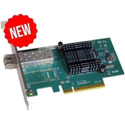 Sonnet Solo 10GBASE-T Ethernet 1-Port PCIe Card SFP incl. (Thunderbolt compatible) (Mini PCI Express, PCIe), Netzwerkkarte Sonnet Solo 10GBASE-T Ethernet 1-Port PCIe Card SFP incl. (Thunderbolt compatible) (Mini PCI Express, PCIe), Netzwerkkarte