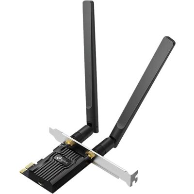 TP-Link Archer TX20E Wi-Fi 6 PCIe-Adapter AX1800 Bluetooth 5.2 (Mini PCI Express), Netzwerkkarte, Schwarz TP-Link Archer TX20E Wi-Fi 6 PCIe-Adapter AX1800 Bluetooth 5.2 (Mini PCI Express), Netzwerkkarte, Schwarz