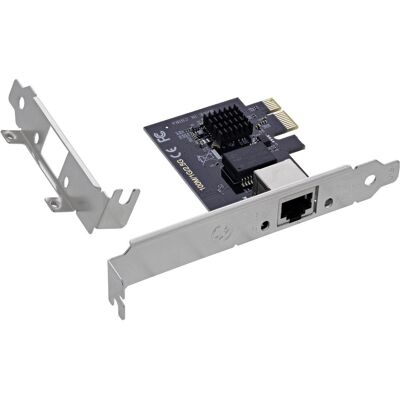 InLine 2 (PCIe), Netzwerkkarte, Schwarz InLine 2 (PCIe), Netzwerkkarte, Schwarz