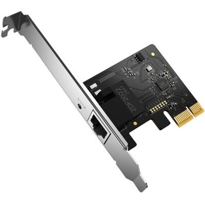 Mercusys MA210E / PCI-Express-Ethernet-Adapter / 1x RJ45 / 1 Gbit/s / 1x PCI-E 2.1 (Mini PCI Express), Netzwerkkarte, Schwarz Mercusys MA210E / PCI-Express-Ethernet-Adapter / 1x RJ45 / 1 Gbit/s / 1x PCI-E 2.1 (Mini PCI Express), Netzwerkkarte, Schwarz