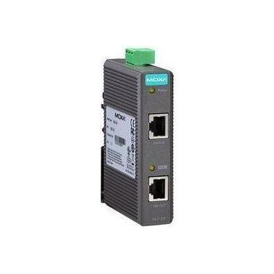 Moxa INJ-24-T - PoE-Injektor, maximale Leistung von 30 W bei 2448 VDC (802.3af (PoE), 30 W), PoE Injector Moxa INJ-24-T - PoE-Injektor, maximale Leistung von 30 W bei 2448 VDC (802.3af (PoE), 30 W), PoE Injector