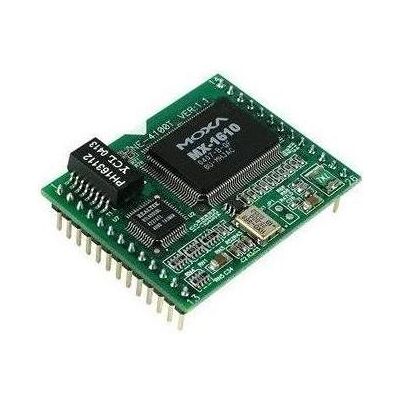 Moxa Programmierbare eingebettete serielle 10100-Mbps-Geräteserver, breite Temperaturbereiche (Ethernet), Netzwerkkarte Moxa Programmierbare eingebettete serielle 10100-Mbps-Geräteserver, breite Temperaturbereiche (Ethernet), Netzwerkkarte