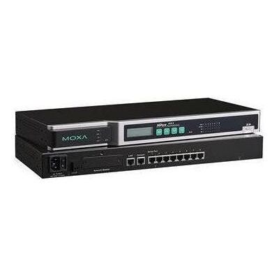 Moxa NPORT 6610-8 - 8-Port RS-232 zu Ethernet sicherer Geräteserver, 100 bis 240 VAC Eingang (RJ45 (1x)), Netzwerkadapter Moxa NPORT 6610-8 - 8-Port RS-232 zu Ethernet sicherer Geräteserver, 100 bis 240 VAC Eingang (RJ45 (1x)), Netzwerkadapter