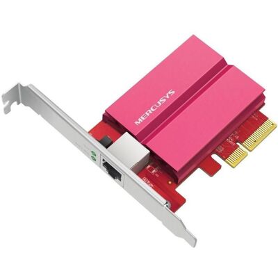 Mercusys MA510E 10Gb PCIe Netzwerkkarte (PCI Express 3.0 x4), Netzwerkkarte, Schwarz Mercusys MA510E 10Gb PCIe Netzwerkkarte (PCI Express 3.0 x4), Netzwerkkarte, Schwarz