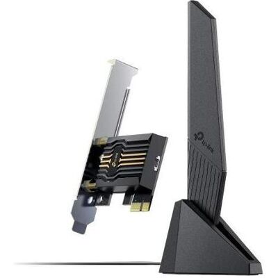 TP-Link Archer TBE553E – BE9300 Wi-Fi 7 Bluetooth PCIe-Adapter (PCIe), Netzwerkkarte, Schwarz TP-Link Archer TBE553E – BE9300 Wi-Fi 7 Bluetooth PCIe-Adapter (PCIe), Netzwerkkarte, Schwarz