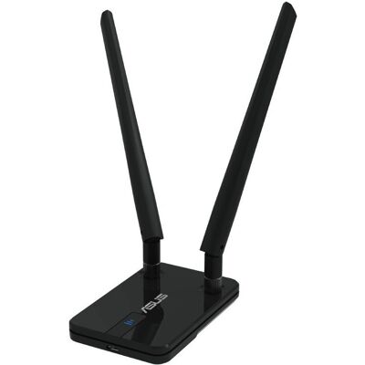 Asus Kupplung (USB 2.0), Netzwerkadapter, Schwarz Asus Kupplung (USB 2.0), Netzwerkadapter, Schwarz
