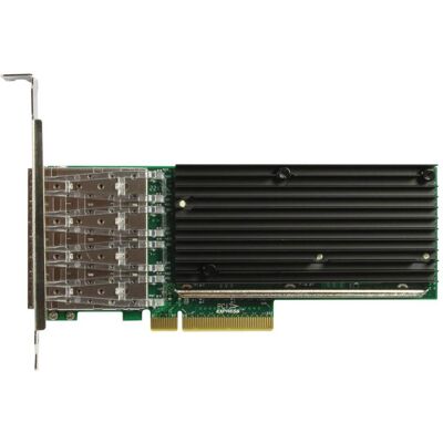 Allnet PCIe 10G x8 Quad SFP+ Fiber NIC Server Adapter (Mini PCI Express), Netzwerkkarte Allnet PCIe 10G x8 Quad SFP+ Fiber NIC Server Adapter (Mini PCI Express), Netzwerkkarte