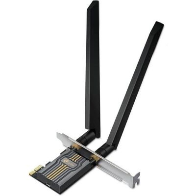 TP-Link BE6500 Wi-Fi 7 Bluetooth 5.4 PCIe Adapter (PCIe), Netzwerkkarte TP-Link BE6500 Wi-Fi 7 Bluetooth 5.4 PCIe Adapter (PCIe), Netzwerkkarte