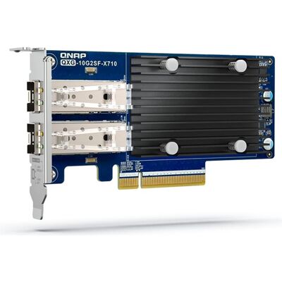 QNAP QXG-10G2SF-X710 (PCI Express 3.0 x8, SFP+), Netzwerkkarte QNAP QXG-10G2SF-X710 (PCI Express 3.0 x8, SFP+), Netzwerkkarte