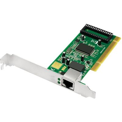 LogiLink Gigabit LAN PCI-Karte (PCI), Netzwerkkarte, Schwarz LogiLink Gigabit LAN PCI-Karte (PCI), Netzwerkkarte, Schwarz