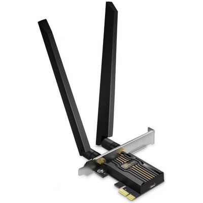 TP-Link BE9300 Wi-Fi 7 Bluetooth 5.4 PCIe Adapter (PCIe), Netzwerkkarte TP-Link BE9300 Wi-Fi 7 Bluetooth 5.4 PCIe Adapter (PCIe), Netzwerkkarte