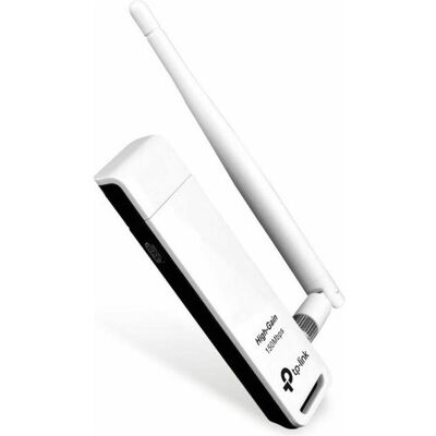 TP-Link USB Adapter TL-WN722N 150 Mbps (USB 2.0), Netzwerk Adapter, Schwarz TP-Link USB Adapter TL-WN722N 150 Mbps (USB 2.0), Netzwerk Adapter, Schwarz