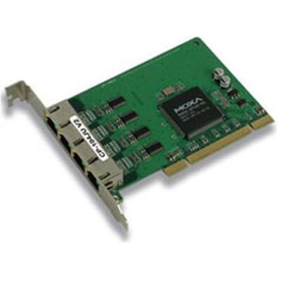 Moxa PCI KORT, 4 PORT RS-232 (PCI), Netzwerkadapter, Grün Moxa PCI KORT, 4 PORT RS-232 (PCI), Netzwerkadapter, Grün