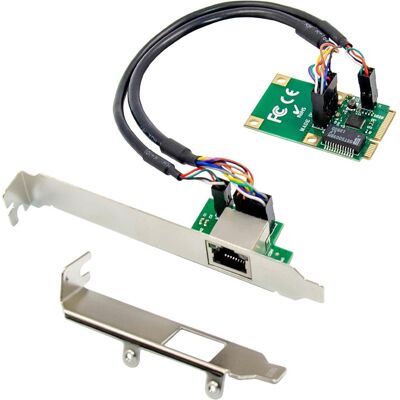 InLine Mini-PCIe Gigabit Netzwerkkarte (Mini PCI Express), Netzwerkkarte InLine Mini-PCIe Gigabit Netzwerkkarte (Mini PCI Express), Netzwerkkarte