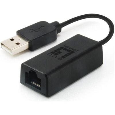 LevelOne Netzwerkadapter USB-0301 2.0 10 (USB 2.0, RJ45 (1x)), Netzwerk Adapter, Schwarz LevelOne Netzwerkadapter USB-0301 2.0 10 (USB 2.0, RJ45 (1x)), Netzwerk Adapter, Schwarz