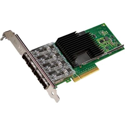 Intel NIC/PCiE upto 10GbE SFP+x 4 OEM (PCI Express 3.0 x8), Netzwerkkarte, Grün Intel NIC/PCiE upto 10GbE SFP+x 4 OEM (PCI Express 3.0 x8), Netzwerkkarte, Grün