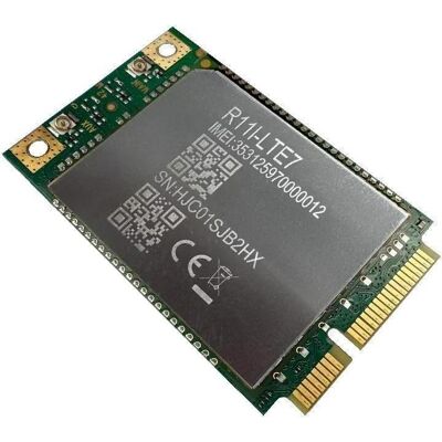 MikroTik 3G4GLTE miniPCi-e-Karte mit 2 x u.FL-Anschlüssen für internationale Bänder 13578202 (Mini PCI Express), Netzwerkkarte MikroTik 3G4GLTE miniPCi-e-Karte mit 2 x u.FL-Anschlüssen für internationale Bänder 13578202 (Mini PCI Express), Netzwerkkarte