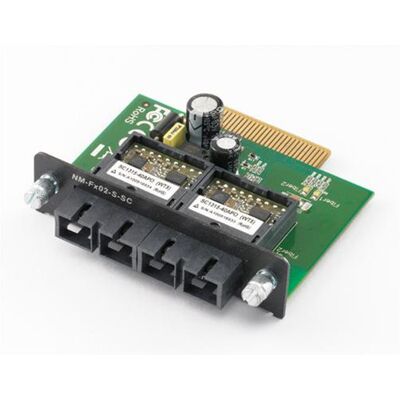 Moxa NM-FX02-S-SC - Eingebaut - Verkabelt - Faser - Schwarz, Netzwerkkarte, Schwarz Moxa NM-FX02-S-SC - Eingebaut - Verkabelt - Faser - Schwarz, Netzwerkkarte, Schwarz