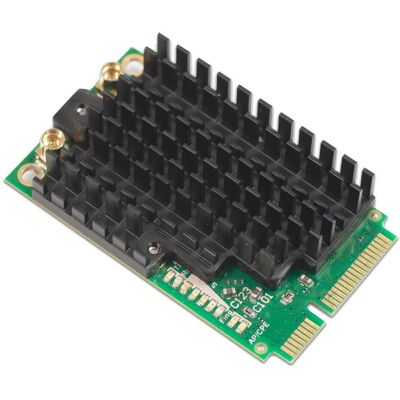 MikroTik R11E-5HND - Eingebaut - Kabellos - Mini PCI Express - RF Wireless - Wi-Fi 4 (802 (Mini PCI Express), Netzwerkkarte, Schwarz, Grün MikroTik R11E-5HND - Eingebaut - Kabellos - Mini PCI Express - RF Wireless - Wi-Fi 4 (802 (Mini PCI Express), Netzwerkkarte, Schwarz, Grün