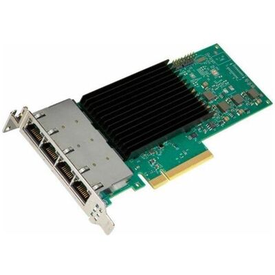 Intel NIC/PCiE up to 10Gb RJ45 x 4 Single (Mini PCI Express), Netzwerkkarte, Schwarz, Grün, Silber Intel NIC/PCiE up to 10Gb RJ45 x 4 Single (Mini PCI Express), Netzwerkkarte, Schwarz, Grün, Silber