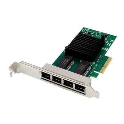 Allnet PCIe 1G x4 Quad Port Gigabit Server Adapter- Copper RJ45 -I350 - ALL0136v2-4-GB-TX (PCIe), Netzwerkkarte Allnet PCIe 1G x4 Quad Port Gigabit Server Adapter- Copper RJ45 -I350 - ALL0136v2-4-GB-TX (PCIe), Netzwerkkarte