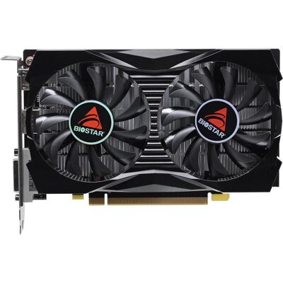 Biostar GeForce GTX 1050 (4 GB, GDDR5), Grafikkarte, Schwarz, Grau Biostar GeForce GTX 1050 (4 GB, GDDR5), Grafikkarte, Schwarz, Grau