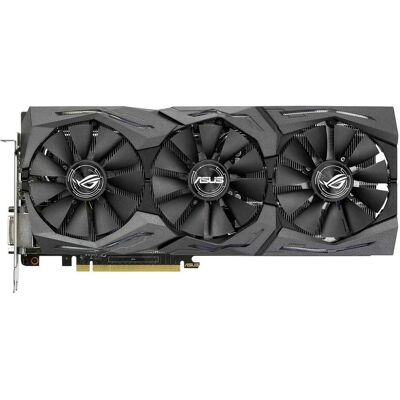 Asus ROG STRIX GeForce GTX 1060 6G GAMING (6 GB, GDDR5), Grafikkarte, Schwarz Asus ROG STRIX GeForce GTX 1060 6G GAMING (6 GB, GDDR5), Grafikkarte, Schwarz