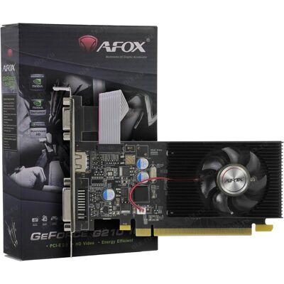 AFOX GeForce GT 210 1GB DDR2 Grafikkarte (AF210-1024D2LG2-V7) (1 GB, DDR2), Grafikkarte AFOX GeForce GT 210 1GB DDR2 Grafikkarte (AF210-1024D2LG2-V7) (1 GB, DDR2), Grafikkarte
