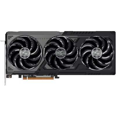 ASRock Radeon RX 9070 GRE Steel Legend Dark OC (12 GB, GDDR6), Grafikkarte, Schwarz ASRock Radeon RX 9070 GRE Steel Legend Dark OC (12 GB, GDDR6), Grafikkarte, Schwarz