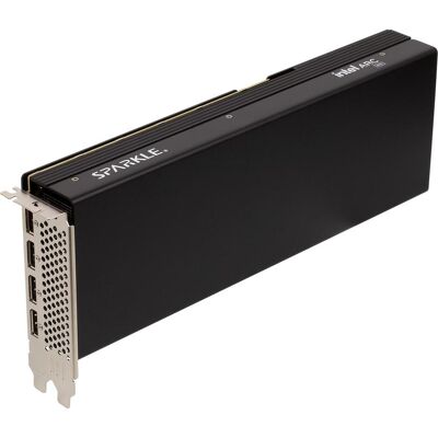 Sparkle Arc Pro B60 Passive (24 GB, GDDR6), Grafikkarte, Schwarz Sparkle Arc Pro B60 Passive (24 GB, GDDR6), Grafikkarte, Schwarz