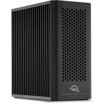 OWC Express 4M2 Ultra 4-Slot M.2 NVMe SSD Enclosure WITH SoftRaid, Festplattengehäuse OWC Express 4M2 Ultra 4-Slot M.2 NVMe SSD Enclosure WITH SoftRaid, Festplattengehäuse